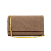 Wholesale - JESSICA MOORE FAWN SUADE CLUTCH BAG, UPC: 810035351462